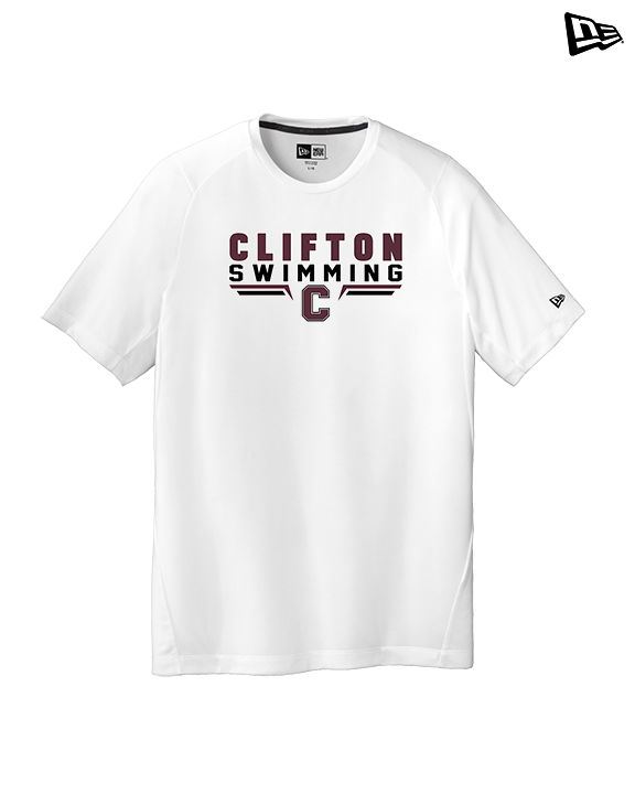 Clifton HS Swimming C2 - New Era Performance Shirt