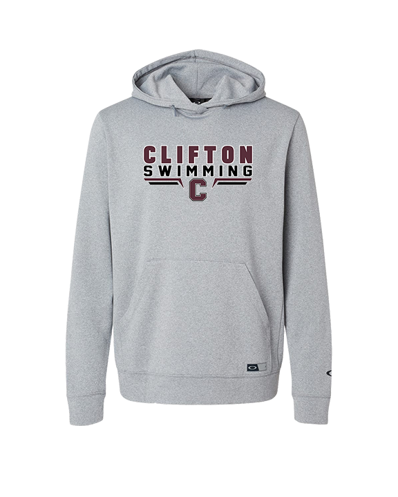 Clifton HS Swimming C2 - Oakley Performance Hoodie