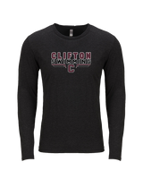 Clifton HS Swimming C2 - Tri-Blend Long Sleeve