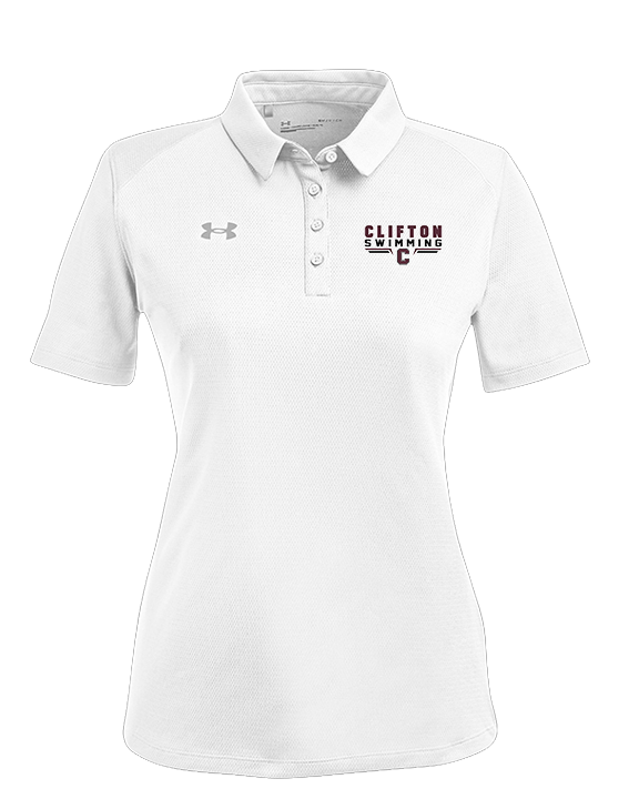 Clifton HS Swimming C2 - Under Armour Ladies Tech Polo