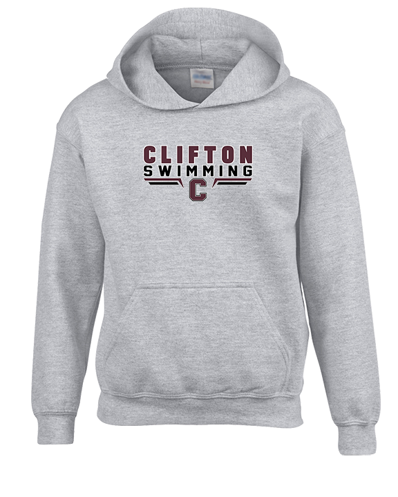 Clifton HS Swimming C2 - Youth Hoodie