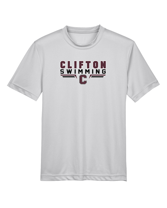 Clifton HS Swimming C2 - Youth Performance Shirt