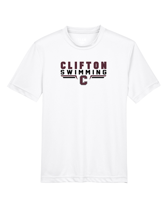 Clifton HS Swimming C2 - Youth Performance Shirt
