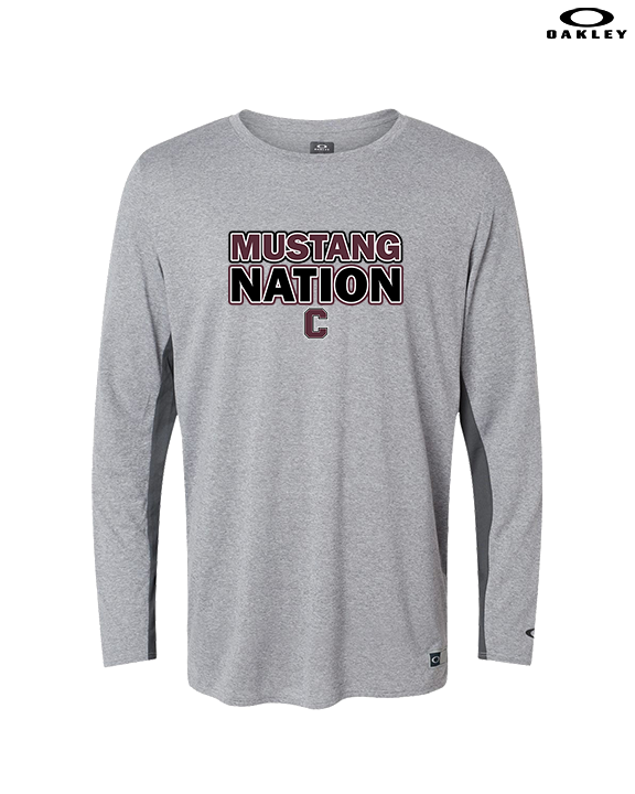 Clifton HS Swimming Nation - Mens Oakley Longsleeve