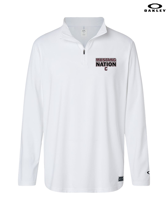 Clifton HS Swimming Nation - Mens Oakley Quarter Zip