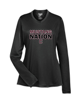 Clifton HS Swimming Nation - Womens Performance Longsleeve