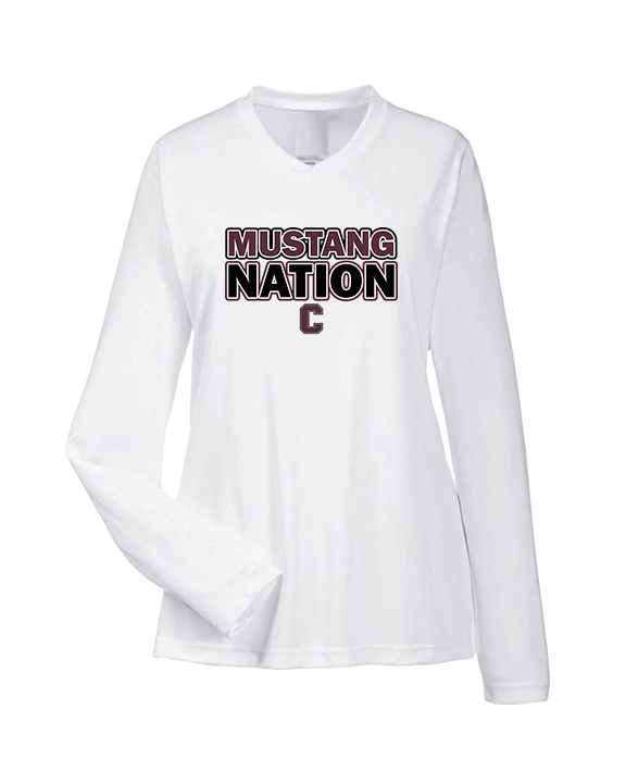 Clifton HS Swimming Nation - Womens Performance Longsleeve