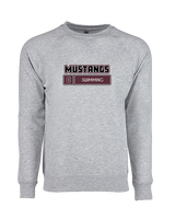 Clifton HS Swimming Pennant - Crewneck Sweatshirt