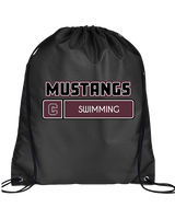 Clifton HS Swimming Pennant - Drawstring Bag
