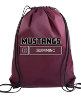 Clifton HS Swimming Pennant - Drawstring Bag
