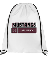Clifton HS Swimming Pennant - Drawstring Bag