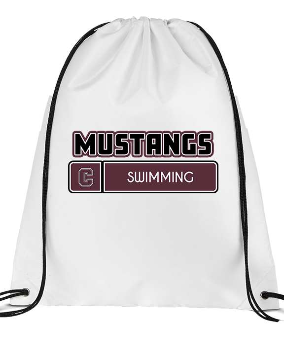 Clifton HS Swimming Pennant - Drawstring Bag