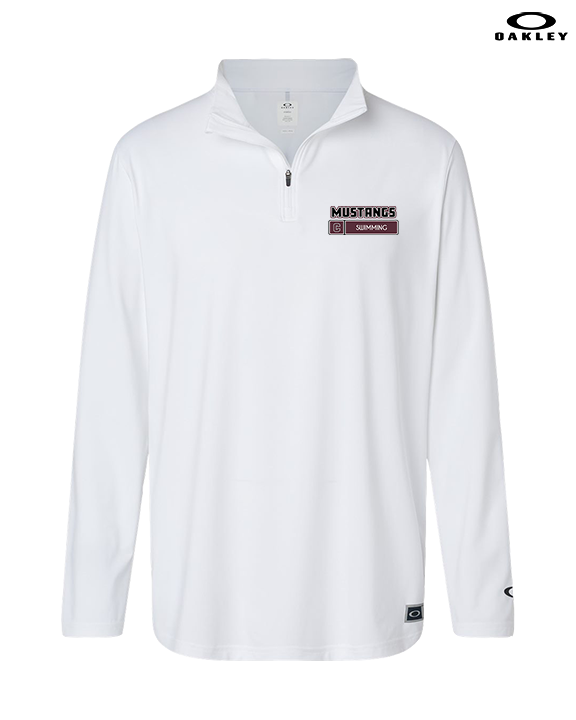 Clifton HS Swimming Pennant - Mens Oakley Quarter Zip