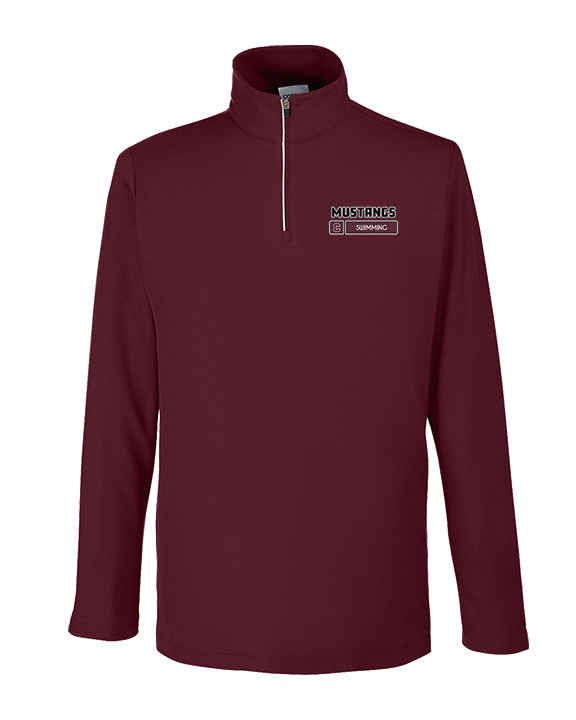 Clifton HS Swimming Pennant - Mens Quarter Zip