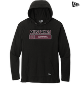 Clifton HS Swimming Pennant - New Era Tri-Blend Hoodie