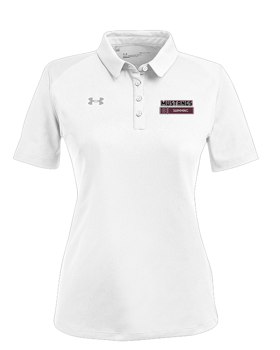 Clifton HS Swimming Pennant - Under Armour Ladies Tech Polo