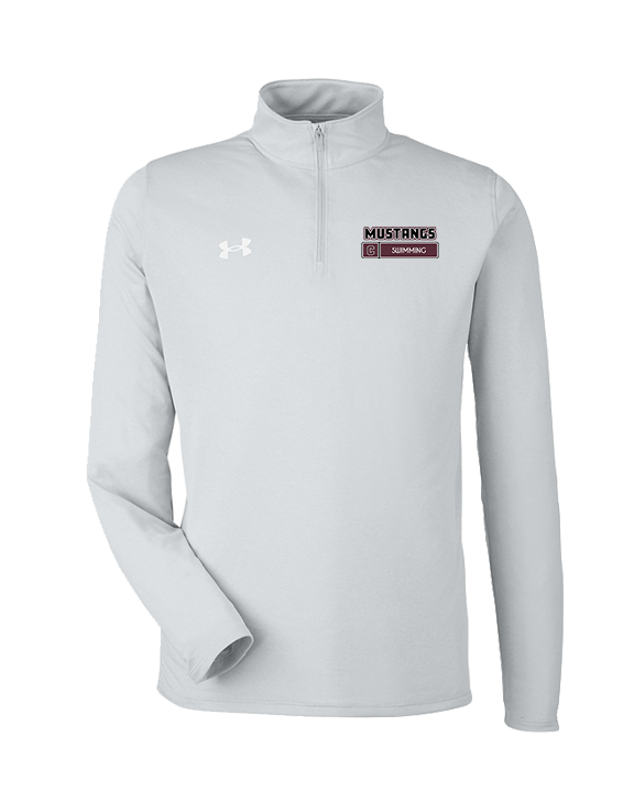 Clifton HS Swimming Pennant - Under Armour Mens Tech Quarter Zip