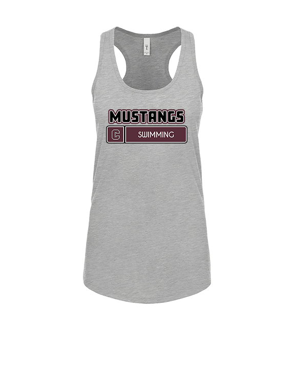 Clifton HS Swimming Pennant - Womens Tank Top