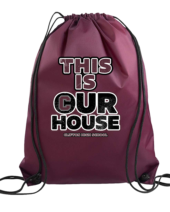 Clifton HS Swimming TIOH - Drawstring Bag