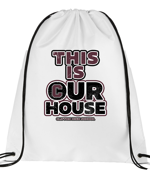 Clifton HS Swimming TIOH - Drawstring Bag
