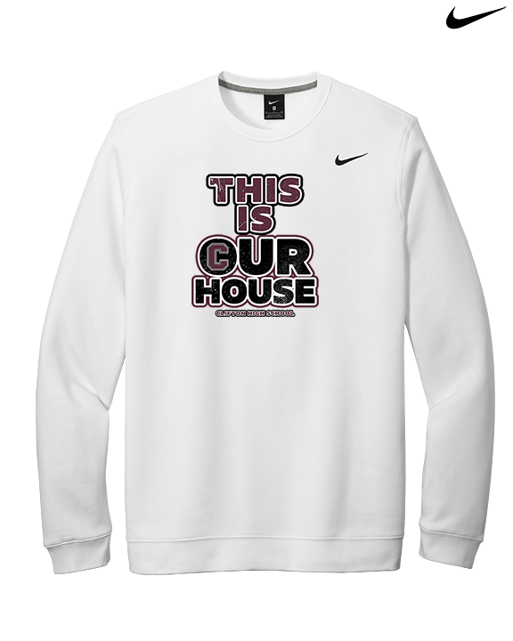 Clifton HS Swimming TIOH - Mens Nike Crewneck
