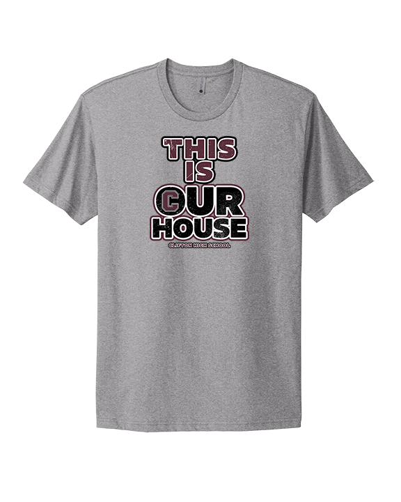 Clifton HS Swimming TIOH - Mens Select Cotton T-Shirt