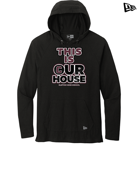 Clifton HS Swimming TIOH - New Era Tri-Blend Hoodie