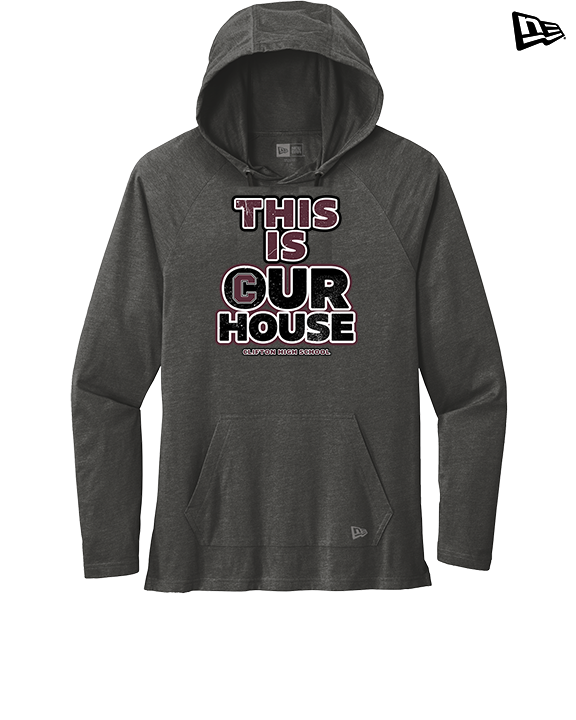Clifton HS Swimming TIOH - New Era Tri-Blend Hoodie