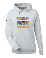 Clintondale HS Volleyball Stamp - Under Armour Ladies Storm Fleece
