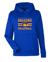 Clintondale HS Volleyball Stamp - Under Armour Ladies Storm Fleece