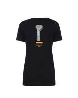 Club 616 Neon Sign- Womens Vneck