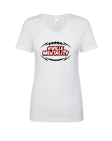 Coatesville HS Football Laces - Womens Vneck