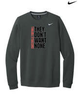 Coatesville HS Football TDWN - Mens Nike Crewneck
