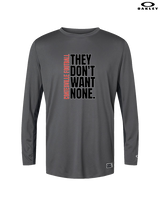 Coatesville HS Football TDWN - Mens Oakley Longsleeve