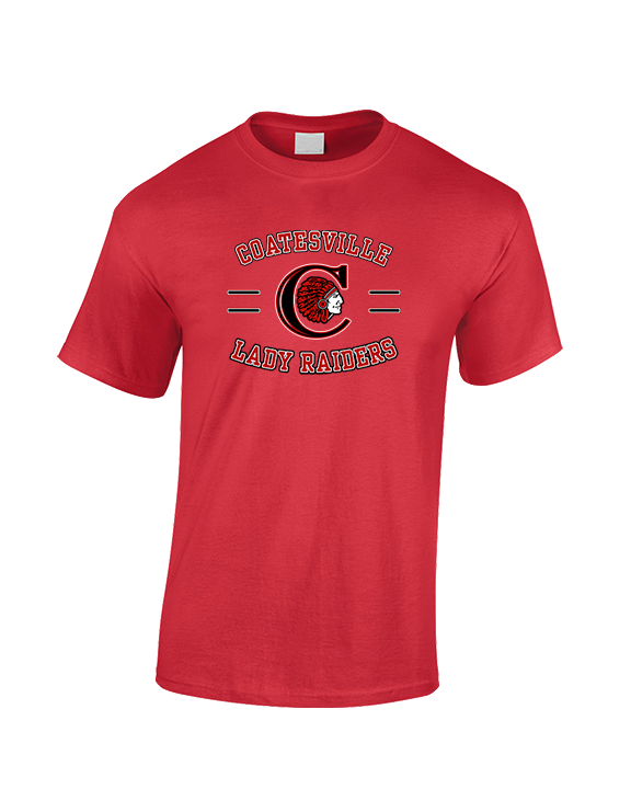 Coatesville HS Girls Basketball Curve - Cotton T-Shirt
