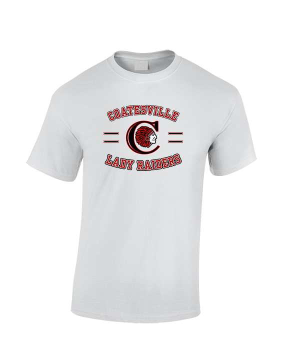 Coatesville HS Girls Basketball Curve - Cotton T-Shirt