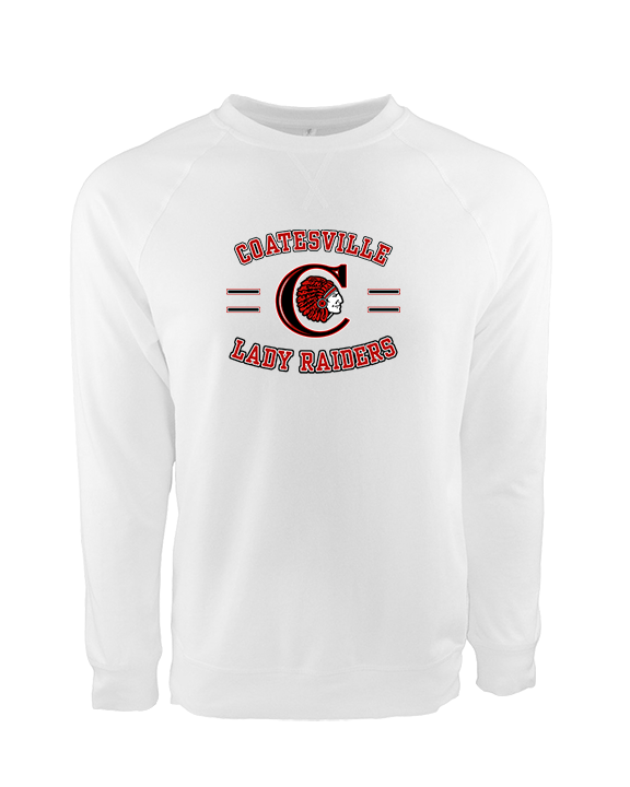 Coatesville HS Girls Basketball Curve - Crewneck Sweatshirt