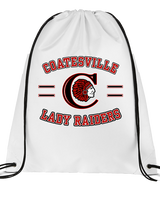 Coatesville HS Girls Basketball Curve - Drawstring Bag
