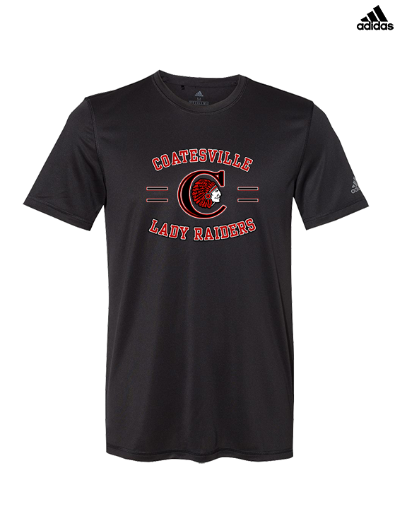 Coatesville HS Girls Basketball Curve - Mens Adidas Performance Shirt
