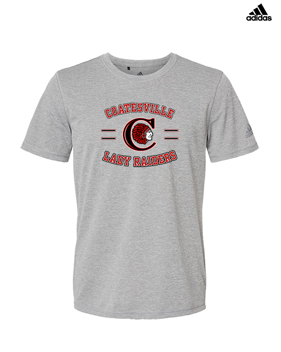 Coatesville HS Girls Basketball Curve - Mens Adidas Performance Shirt