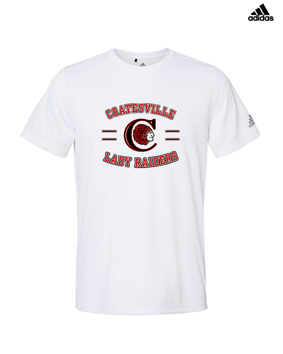 Coatesville HS Girls Basketball Curve - Mens Adidas Performance Shirt