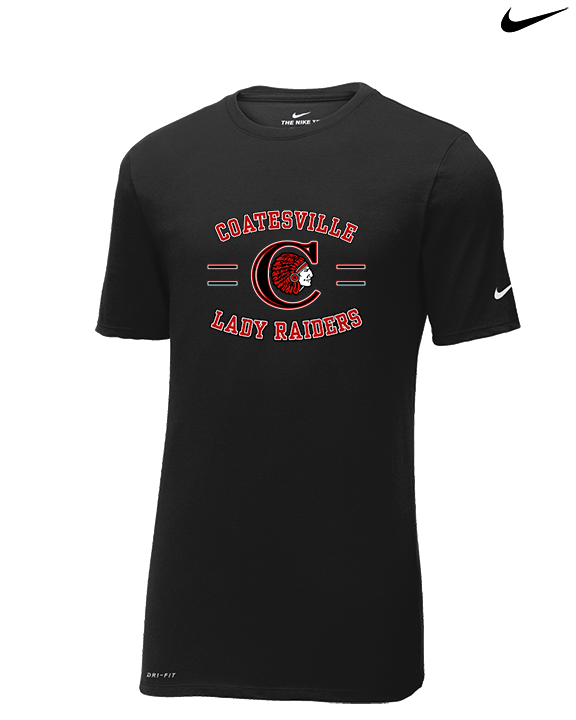 Coatesville HS Girls Basketball Curve - Mens Nike Cotton Poly Tee