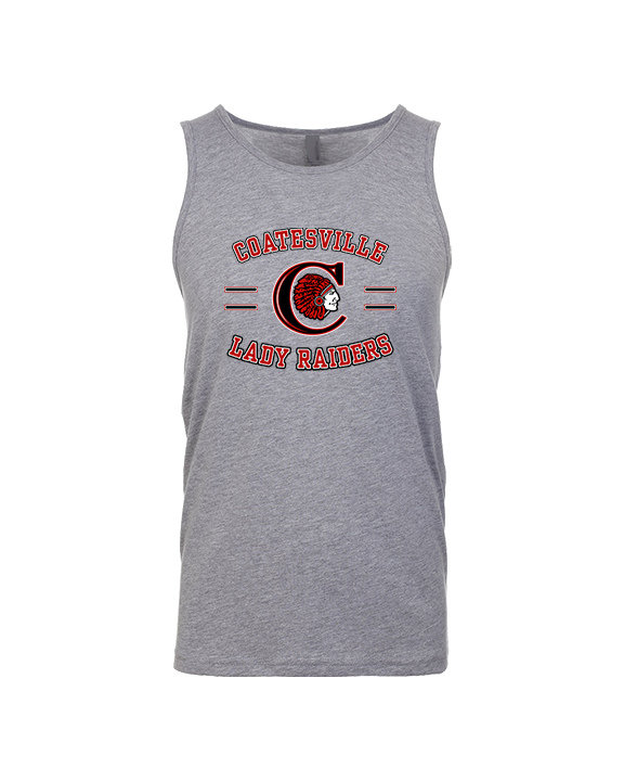 Coatesville HS Girls Basketball Curve - Tank Top