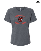 Coatesville HS Girls Basketball Curve - Womens Adidas Performance Shirt