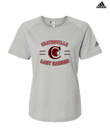 Coatesville HS Girls Basketball Curve - Womens Adidas Performance Shirt