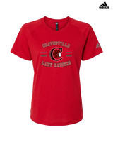 Coatesville HS Girls Basketball Curve - Womens Adidas Performance Shirt