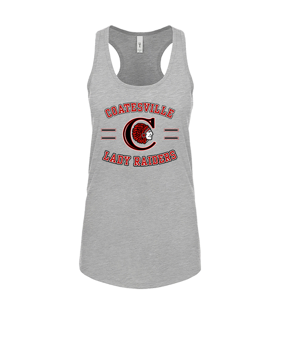 Coatesville HS Girls Basketball Curve - Womens Tank Top