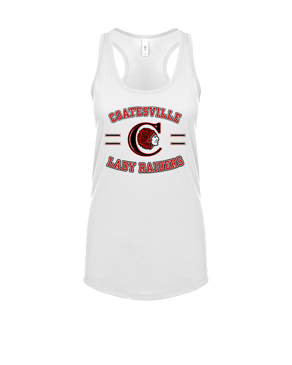 Coatesville HS Girls Basketball Curve - Womens Tank Top