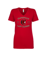 Coatesville HS Girls Basketball Curve - Womens Vneck