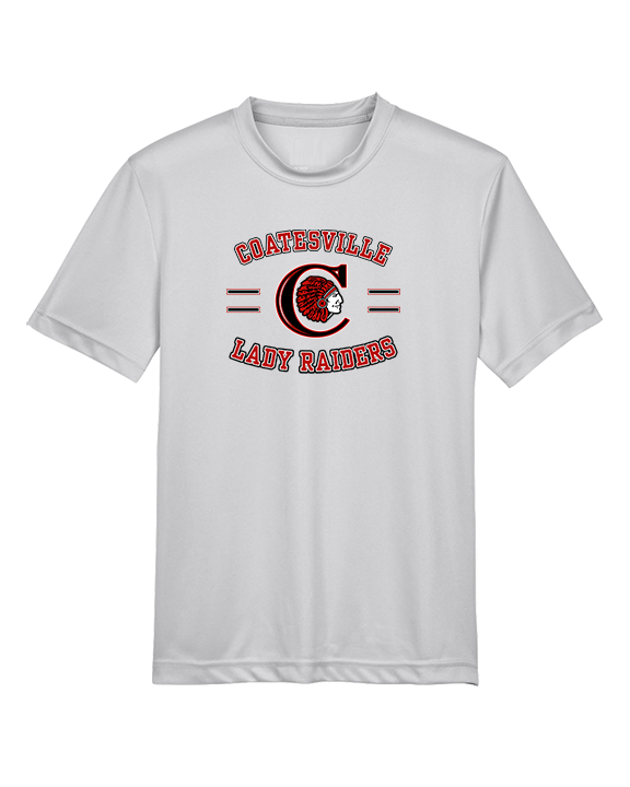 Coatesville HS Girls Basketball Curve - Youth Performance Shirt